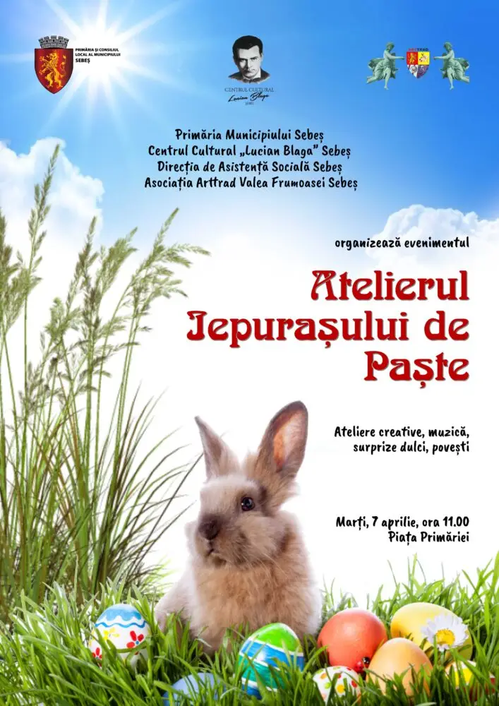 Atelierul iepurașului de Paște, la Sebeș!