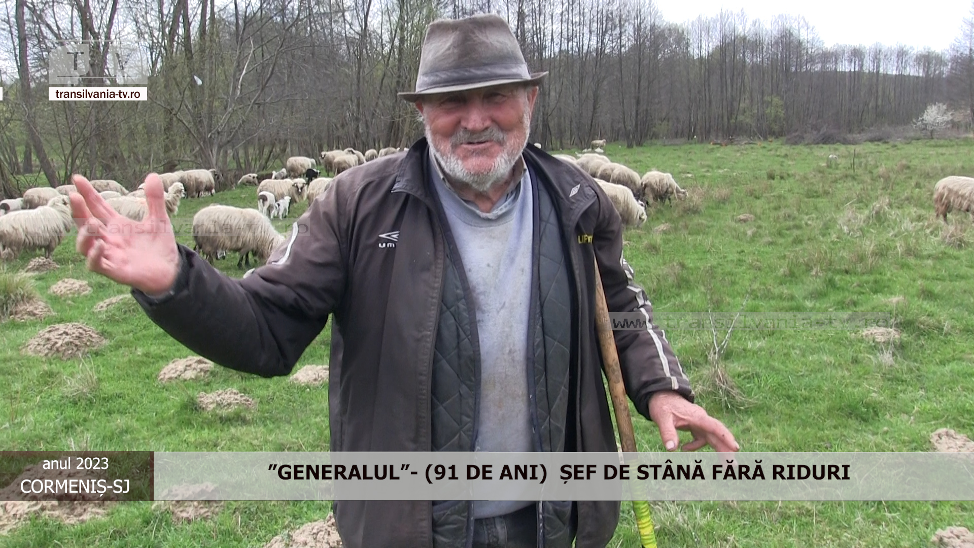 ”GENERALUL” – ( 91 de ani) șef de stână fără riduri (VIDEO)