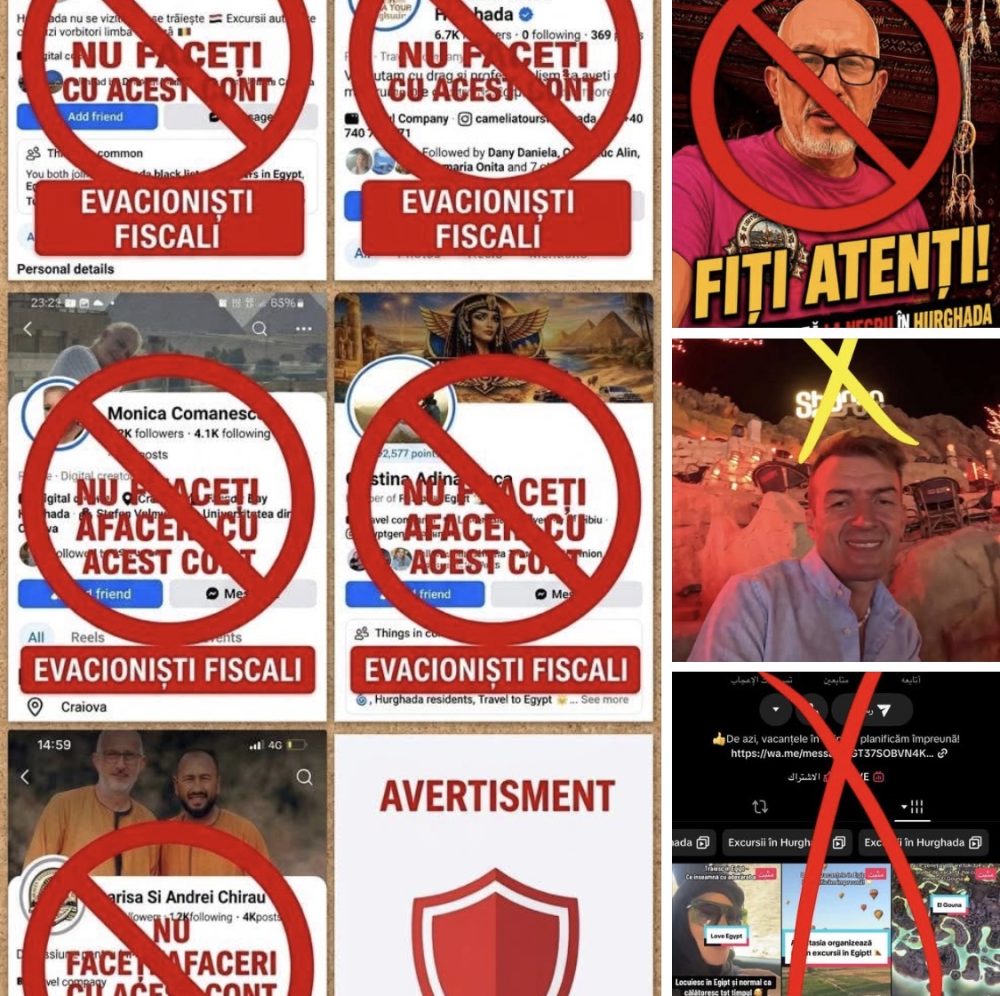 Scandal uriaș în Egipt între ghizii egipteni și românii acuzați că lucrează „la negru”!
