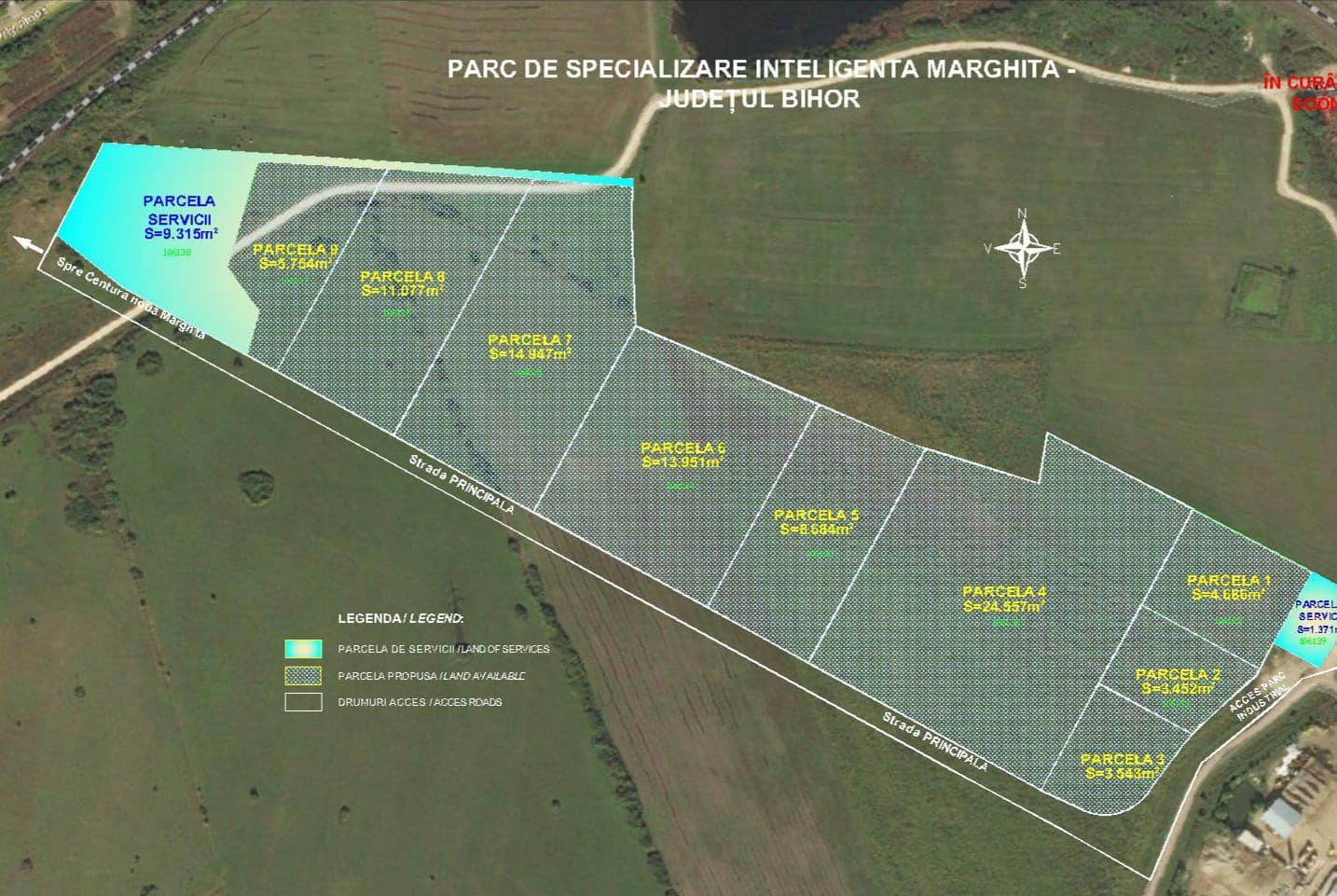 Constructor desemnat pentru Parcul Industrial Marghita