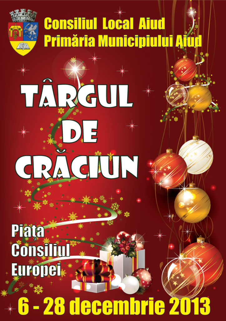 Programul Târgului de Crăciun de la Aiud (5-28 decembrie)